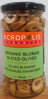 Olives Blonde - Sliced (Acropolis)